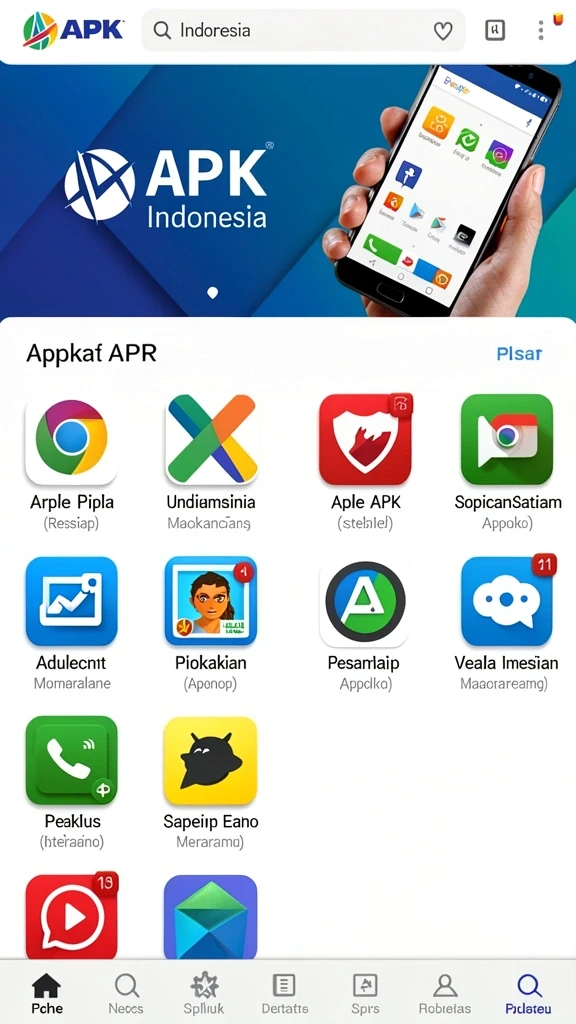 8180 - Tampilan awal yang menarik dan user-friendly.