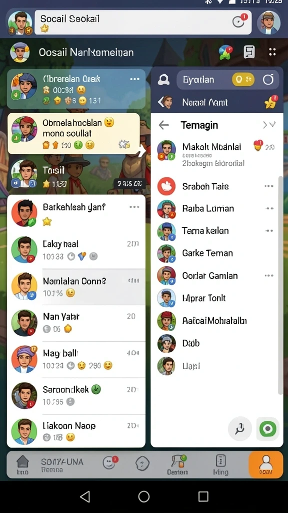 agenplay88 - Fitur komunitas untuk berinteraksi dengan pemain lain.