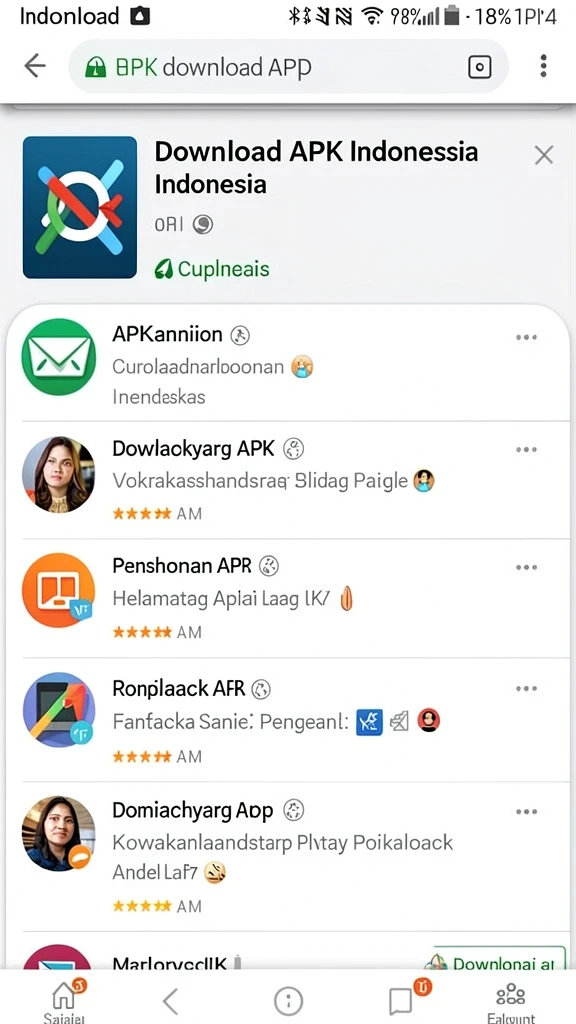 ind777 - Tampilan antarmuka yang menarik dan intuitif.