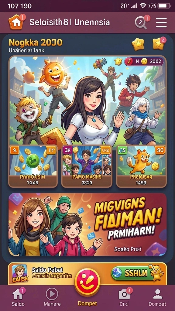 monas77 - Mode permainan baru yang menantang dan seru.