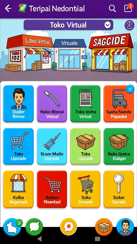 nagawin - Tangkapan layar karakter heroik dalam aksi.