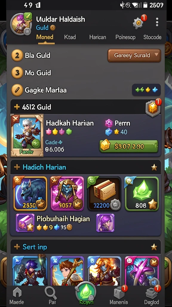 pesona77 - Menu pilihan karakter yang beragam.