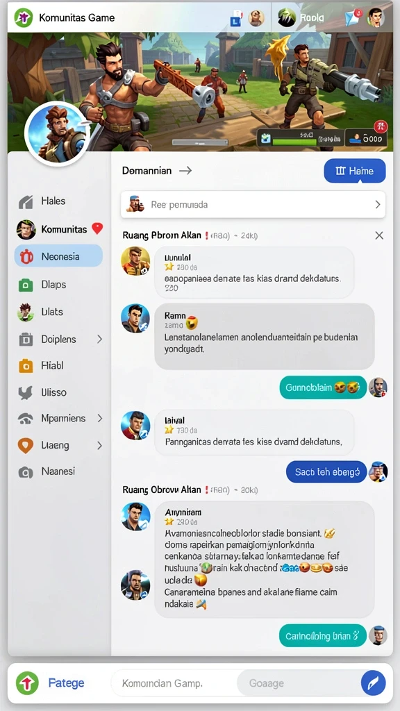 rich7 - Tampilan antarmuka yang intuitif dan menarik.