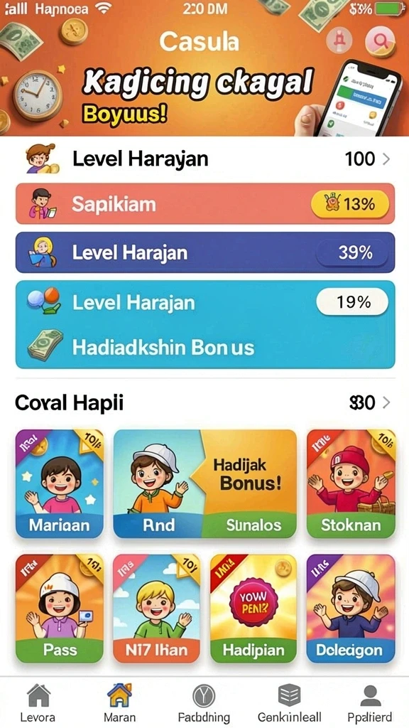 zofaza - Screenshot menampilkan aksi seru dalam permainan.